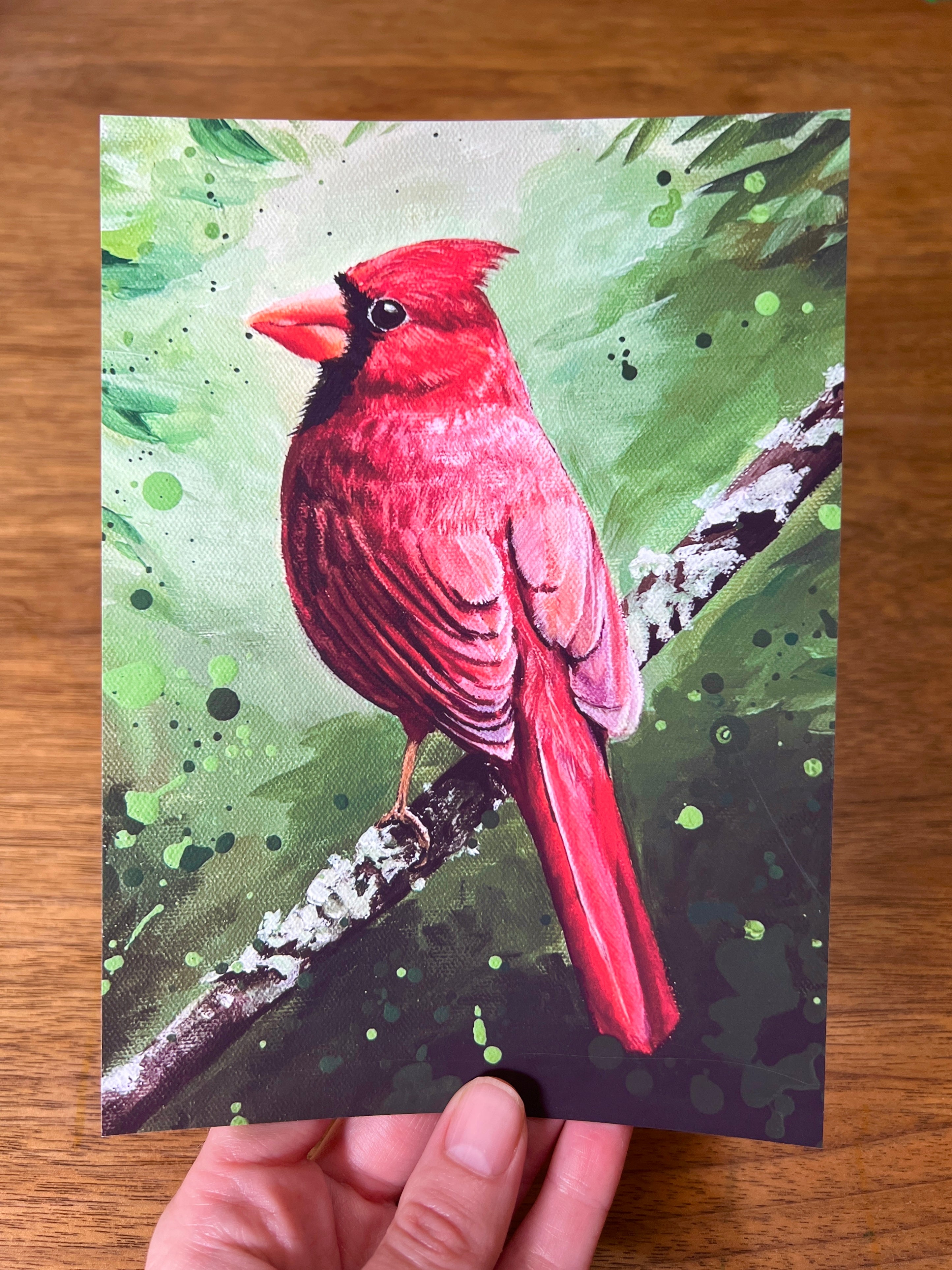 Mini Prints Cardinal
