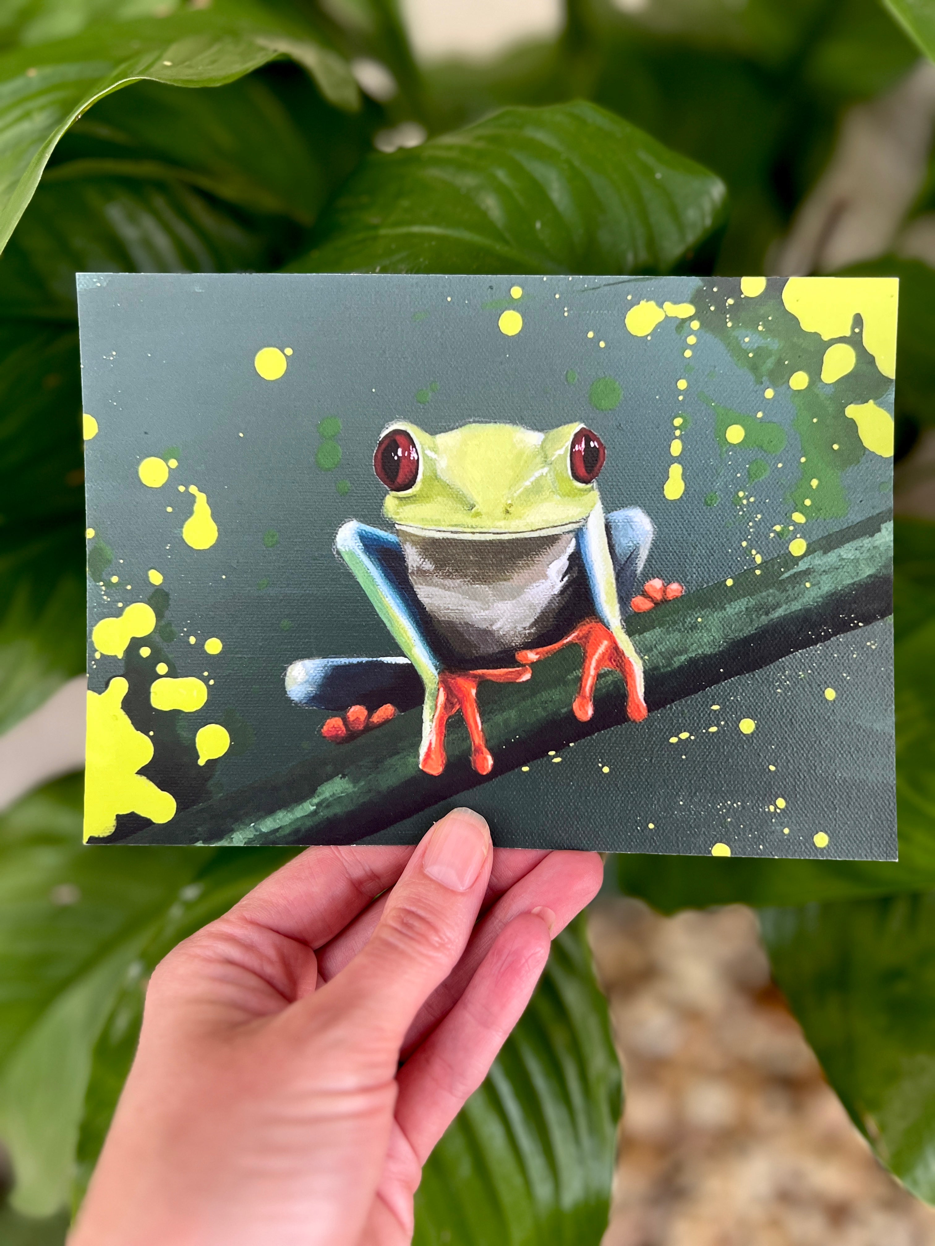 Mini Prints Tree Frog