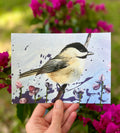 Mini Prints Chickadee