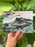 Mini Prints Alligator