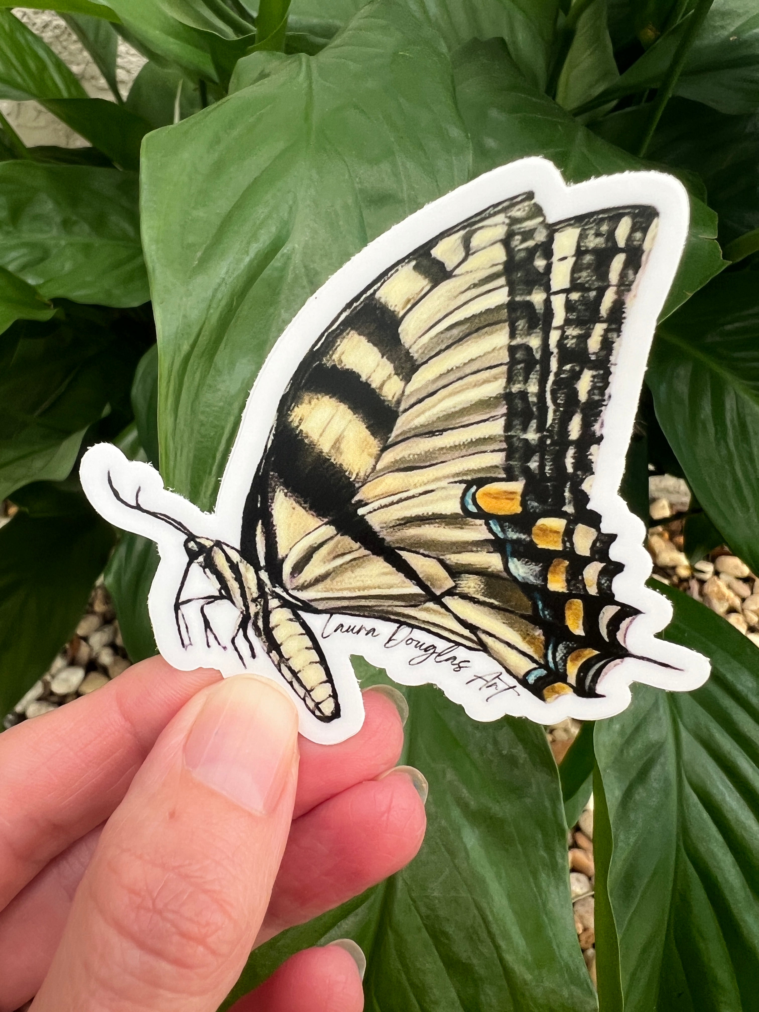 Swallowtail Sticker