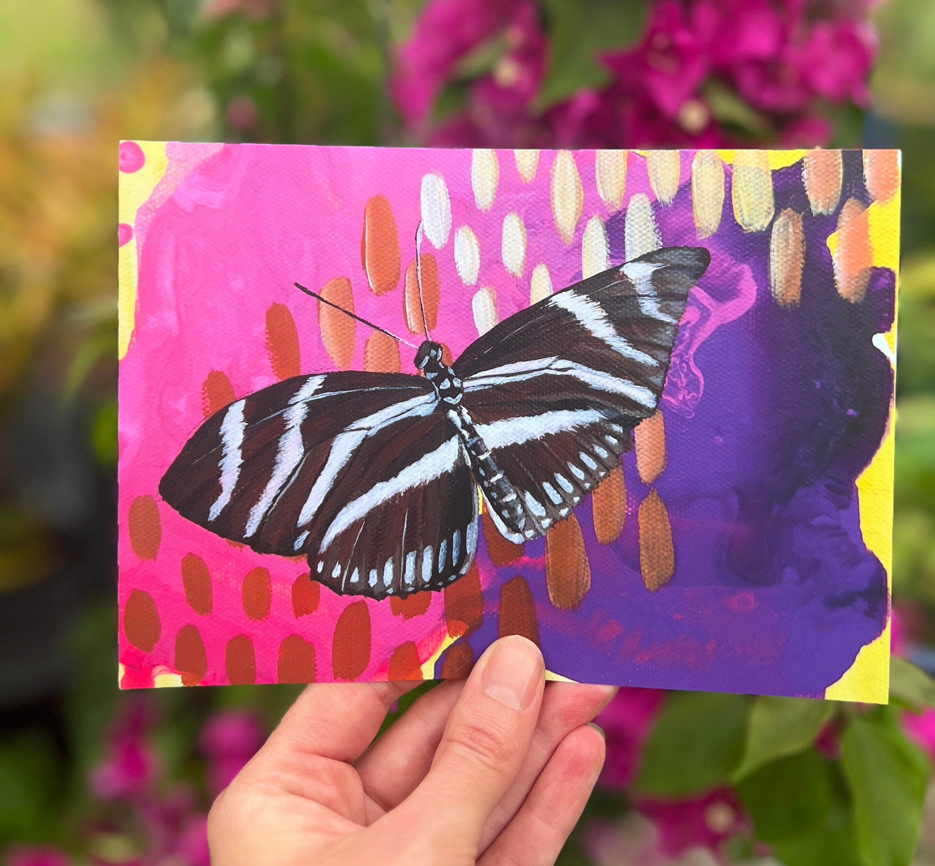 Mini Print Butterfly